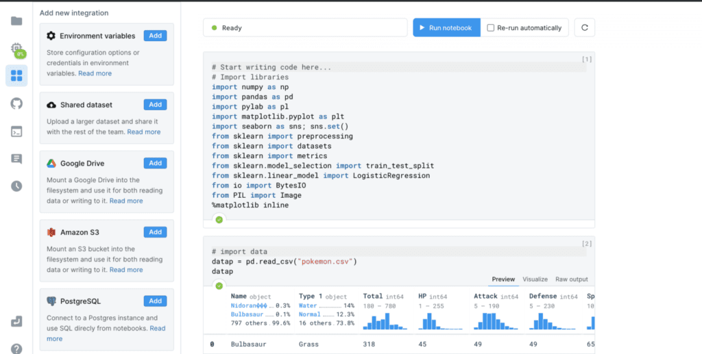 Data Science Notebooks