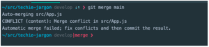 How To Resolve A Merge Conflict When Using Git - SheCanCode
