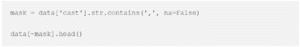 Filter a DataFrame by Partial String or Pattern - SheCanCode