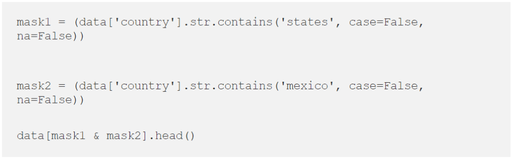 pandas dataframe