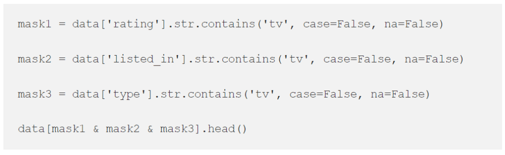 pandas dataframe