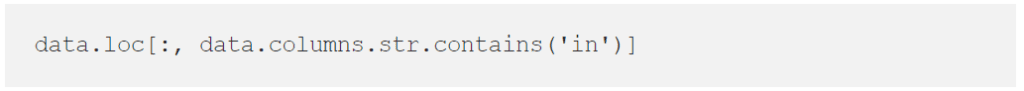 pandas dataframe