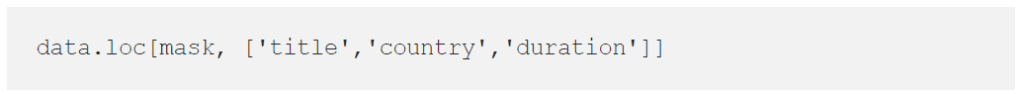 pandas dataframe