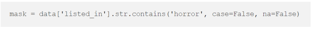 pandas dataframe