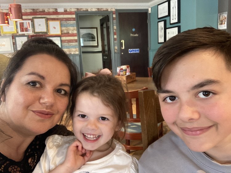 Claire and family