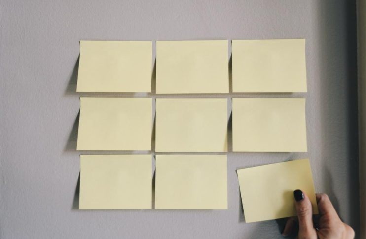Planning with post its