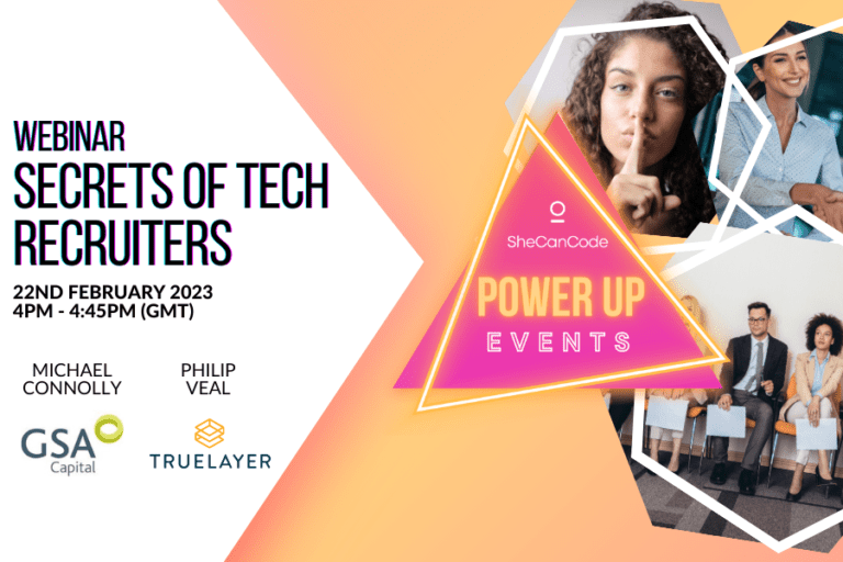 Secrets of Tech Recruiters Webinar - Power Up Events
