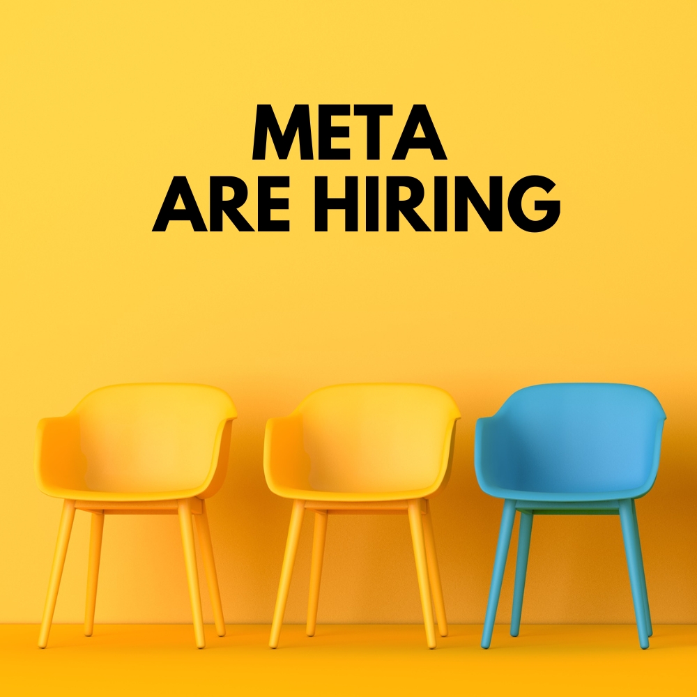 Meta are hiring