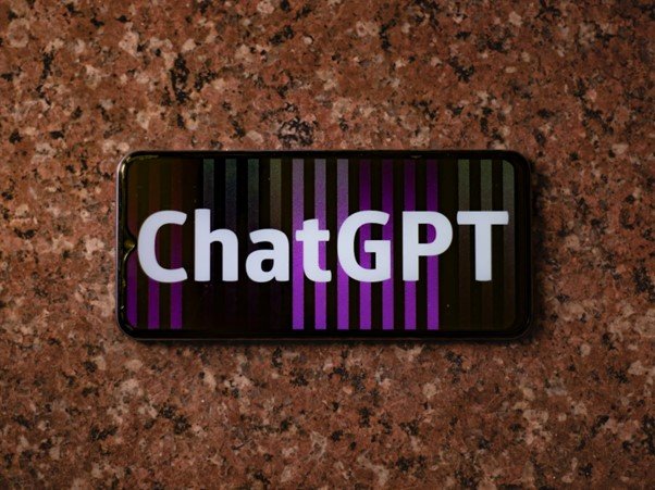 ChatGPT on a phone screen