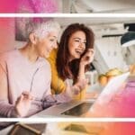 Women in tech working together