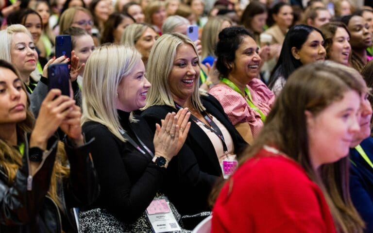 Attendees at Karren Brady's Women in Business & Tech Expo