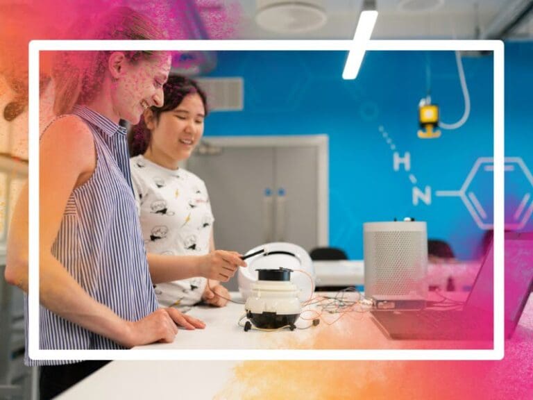 Female engineers in a workshop