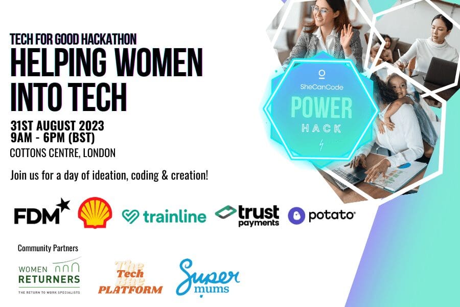 SheCanCode’s Tech For Good Power Hack