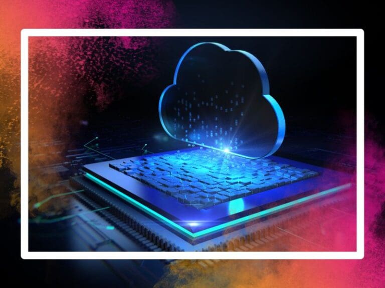 Visual mockup of cloud computing