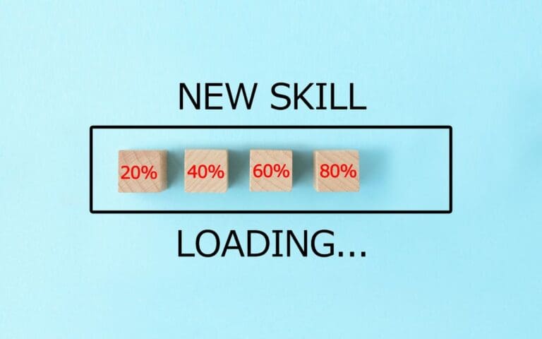 Acquistion of new skills image, top tech skills, loading