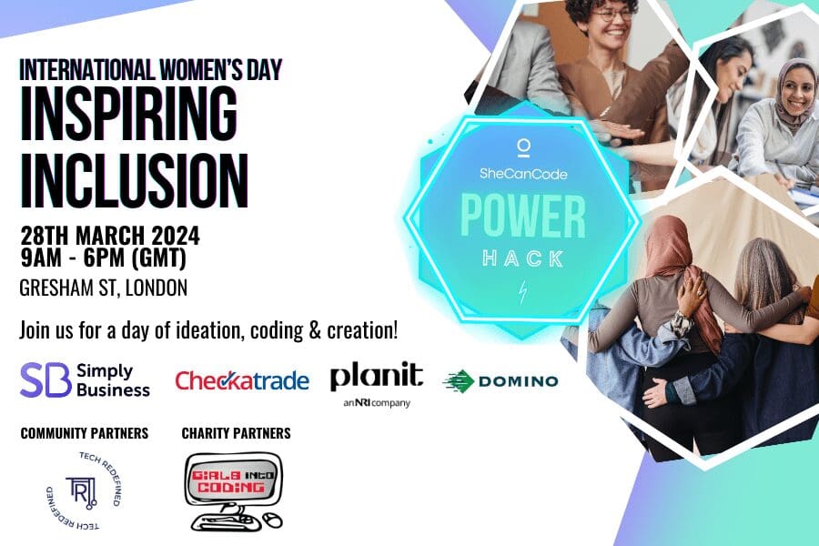Celebrate Women’s Day with SheCanCode’s Power Hack