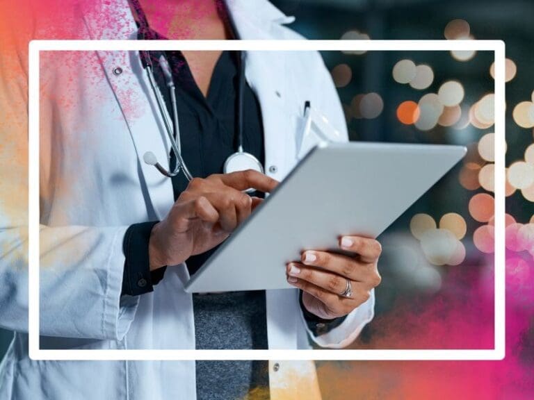 Female leader in healthcare