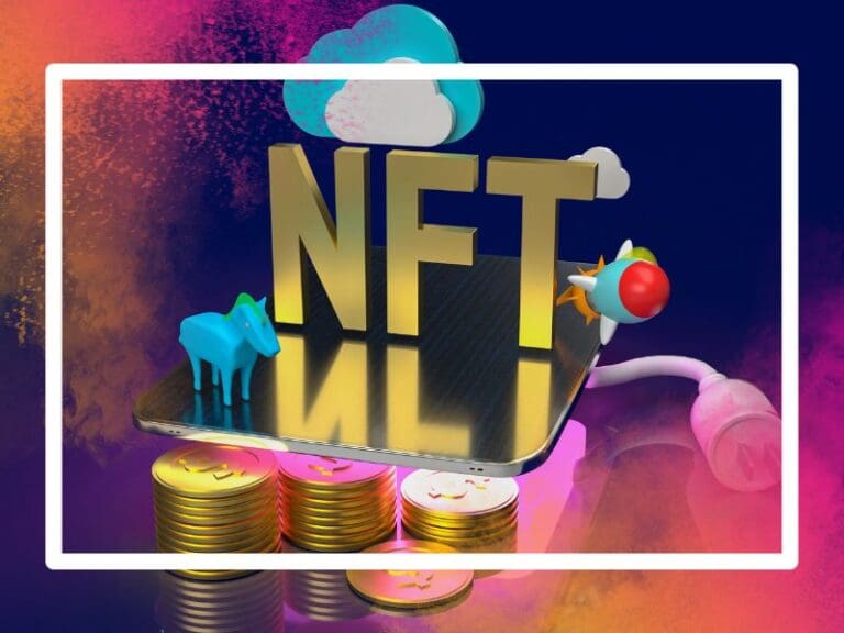 NFT or non fungible token for art and technology, NFT Entrepreneurship concept