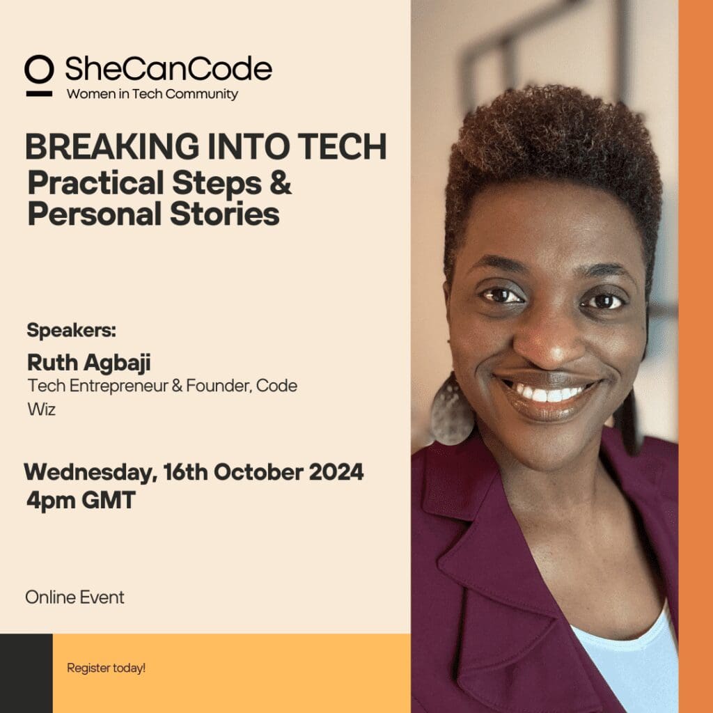 In case you missed it: Webinar | Breaking into tech: Practical Steps & Personal Stories
