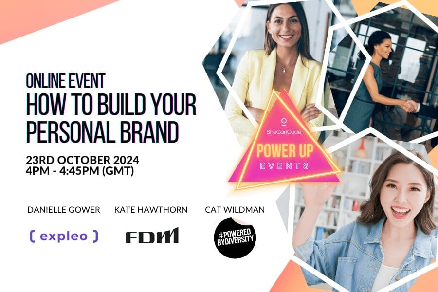 In case you missed it: Power Up Webinar Series: How to build your personal brand