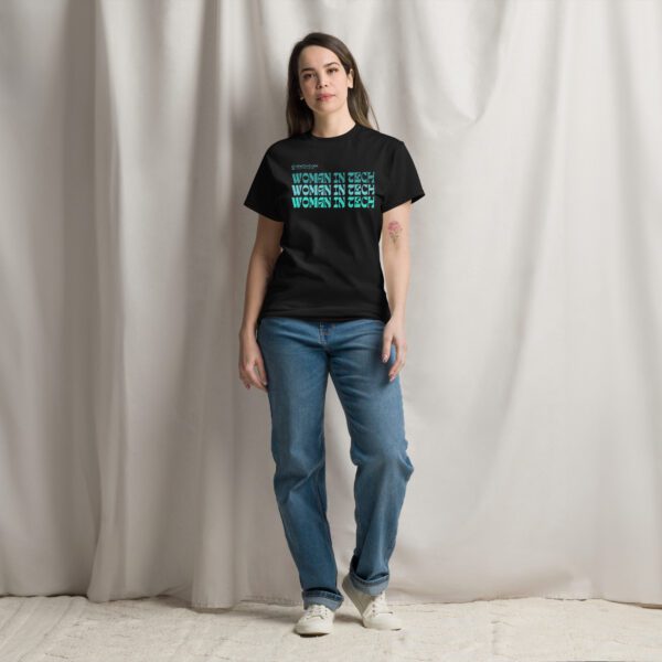 SheCanCode's Blue Women in Tech Unisex T-Shirt