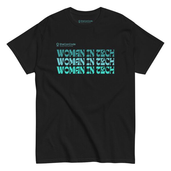 SheCanCode's Blue Women in Tech Unisex T-Shirt