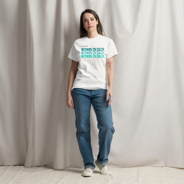 SheCanCode's Blue Women in Tech Unisex T-Shirt