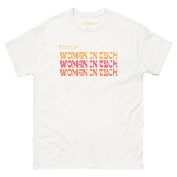 SheCanCode's Coral Women in Tech Unisex T-Shirt