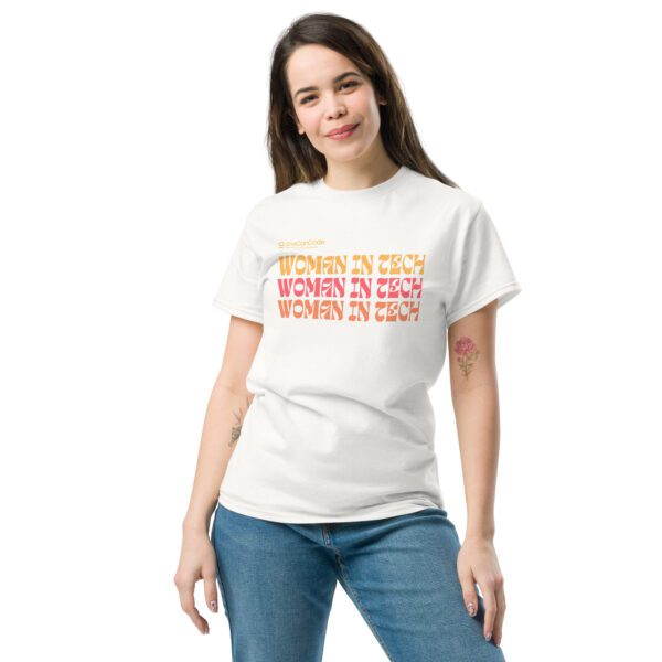 SheCanCode's Coral Women in Tech Unisex T-Shirt