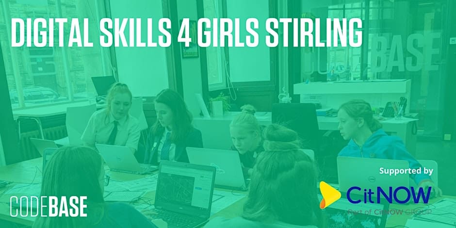Digital Skills 4 Girls Stirling 2025 - SheCanCode
