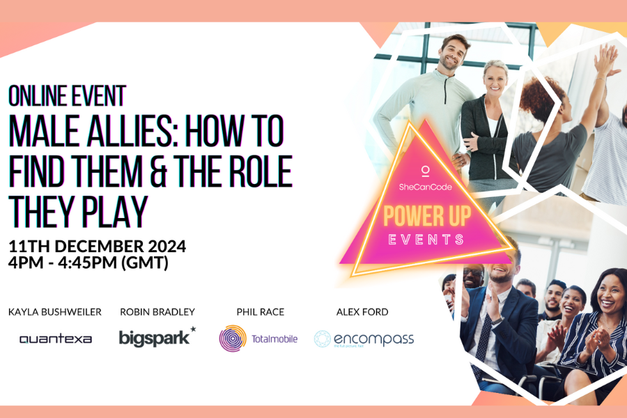 In case you missed it: Power Up Webinar: Male allies: How to find them & the role they play