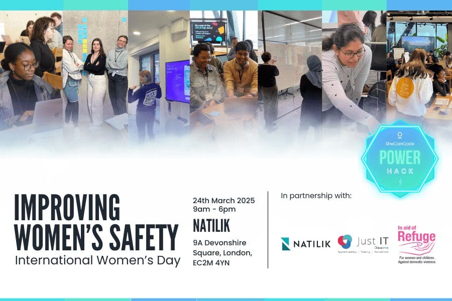 Celebrate International Women’s Day at SheCanCode’s Power Hack