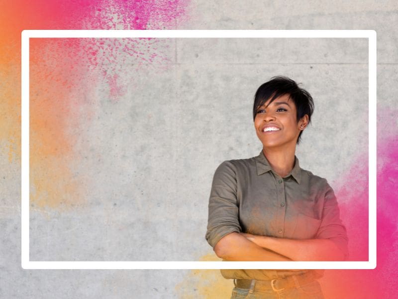 How to get comfortable taking up space