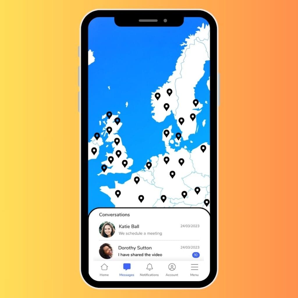 Corporate Ambassador View of SheCanCode's Community Platform