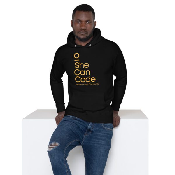 SheCanCode Logo Hoodie - Image 3