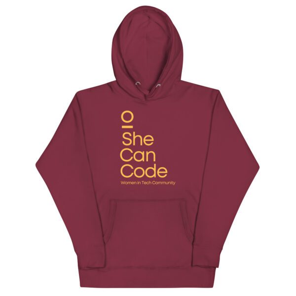 SheCanCode Logo Hoodie - Image 8