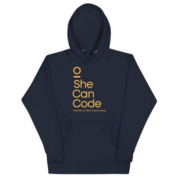 SheCanCode Logo Hoodie - Image 7