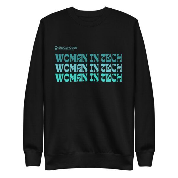 Women in Tech Sweatshirt (Blue) - Image 3