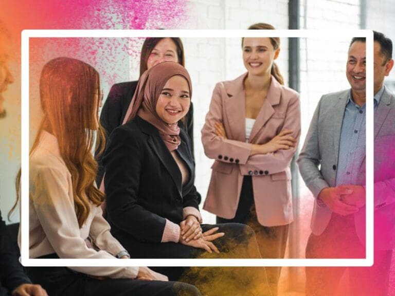 Redefining Success A Multiracial Business Seminar on Diversity and Inclusion, inclusive workplaces concept