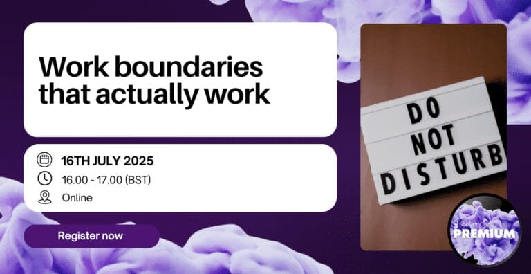 Work boundaries that actually work