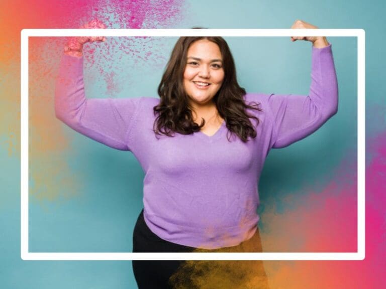 Portrait of a strong woman, soft skills concept