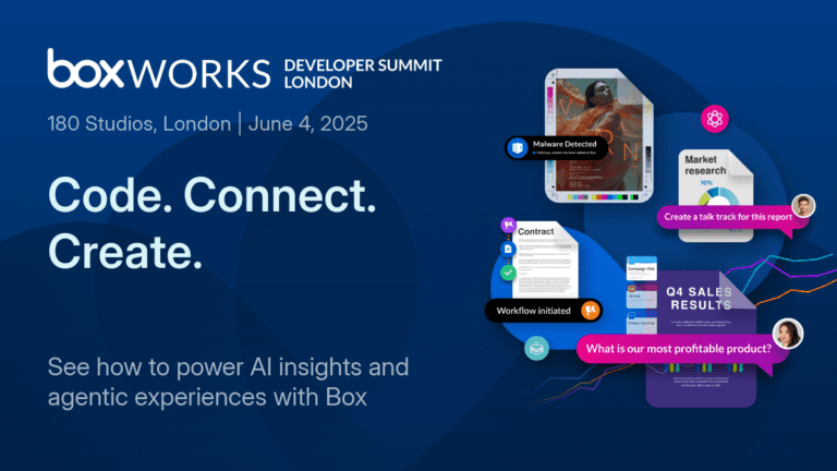 BoxWorks London Developer Summit