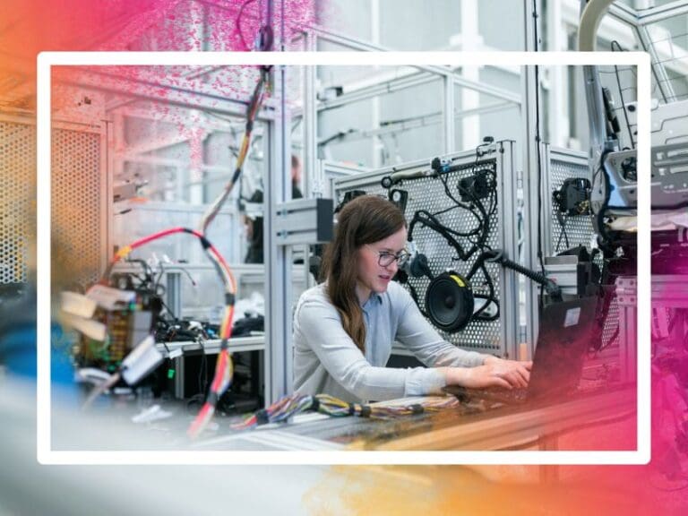 Photo Of Female Hardware Engineer Working On Her Workspace