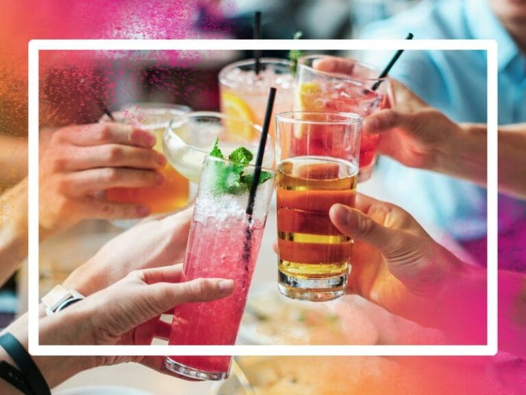Group of People Doing Cheers, Navigating Corporate Life while being alcohol free