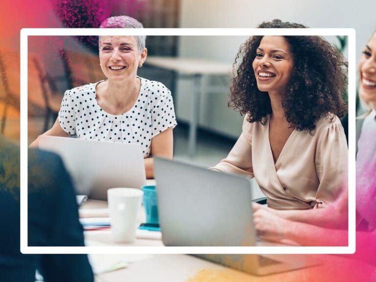 Female leadership concept