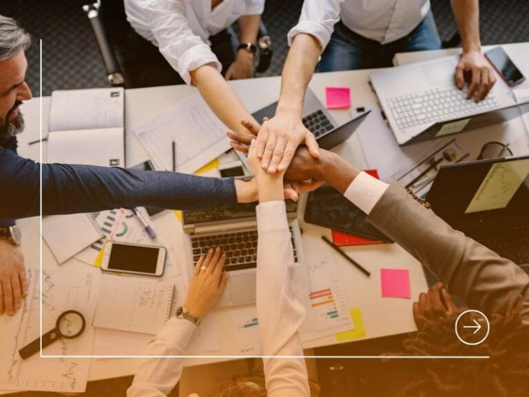 Hands of people together, inclusive concept