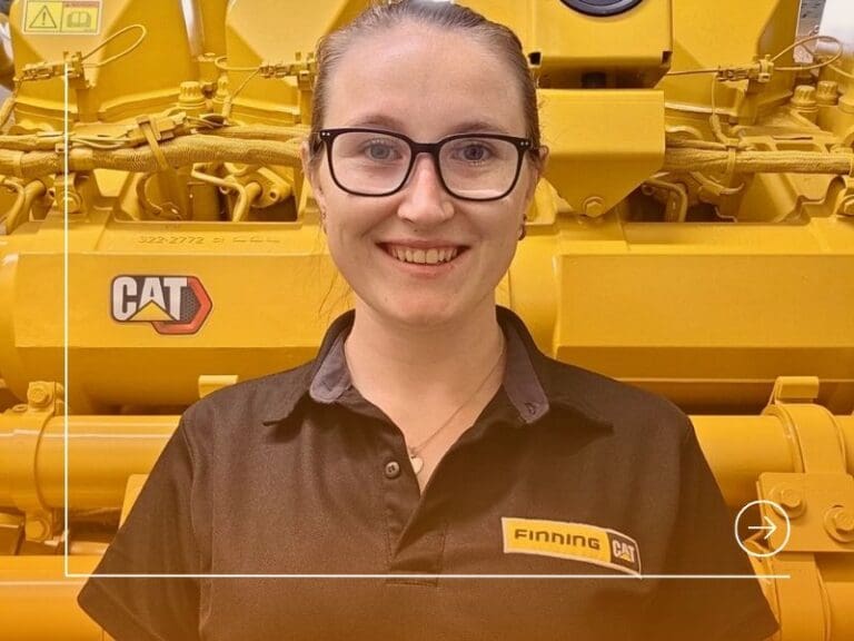 Katelyn Dunbar, Field Engineer, Finning UK & Ireland