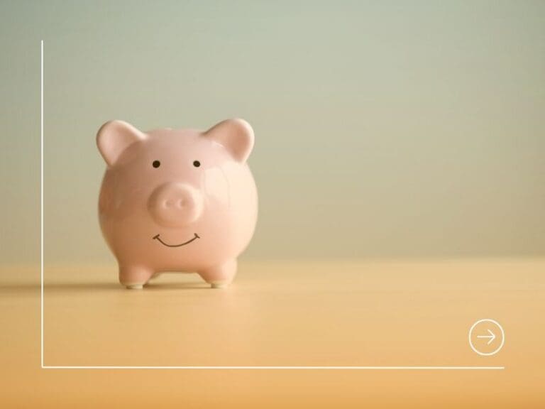 Picture of a piggy bank money box, pension concept