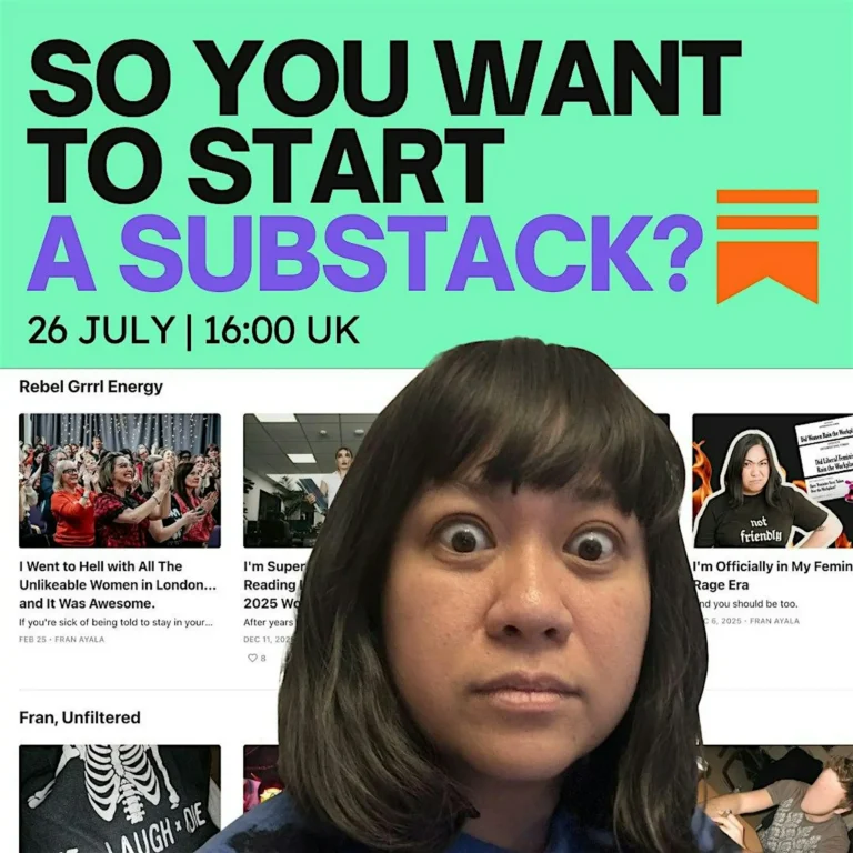 So you want to start a substack