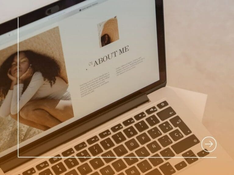 Branding Collaterals Branding Collateral on Laptop Screen, portfolio concept